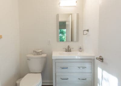 Greenbuild Energy Efficient Duplex bathroom design in State College, PA