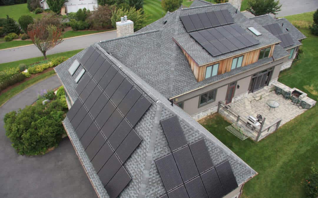 Sunpower solar panels rooftop solar photovoltaic array
