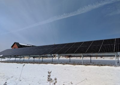 Solar panels for farms ground mount