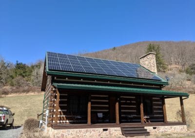 Residential rooftop solar panels