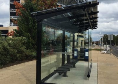 Solar Canopies on Penn State University campus roof mounted solar for residential solar panels