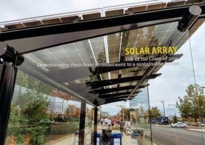 PSU Senior Gift Solar Bus Stop