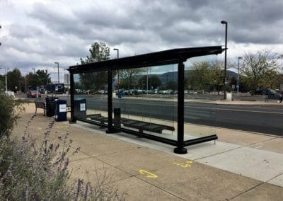 CATA Penn State University Bus Stop Solar Panels