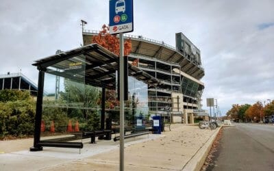 Envinity Installs Solar Bus Stop on Penn State University Park Campus