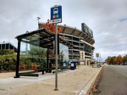 PSU Solar Bus Stop