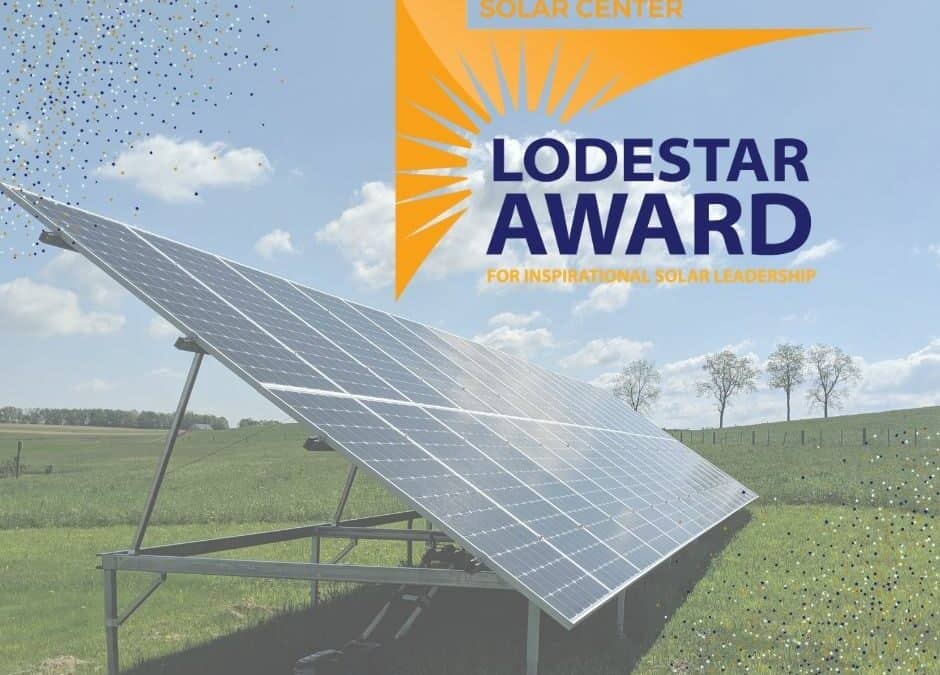 Envinity Honored with PA Solar Center Lodestar Award