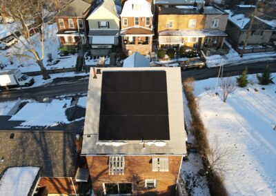 5.7 kW residential solar system in Pittsburgh, Pennsylvania