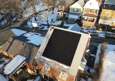 5.7 kW residential solar system in Pittsburgh, Pennsylvania