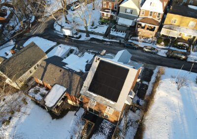 5.7 kW residential solar system in Pittsburgh, Pennsylvania